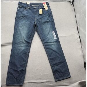 Levis 541 Jeans Mens 36x34 Blue Athletic Taper Stretch Denim Medium Wash